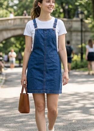 Джинсовый сарафан женский denim matalan s