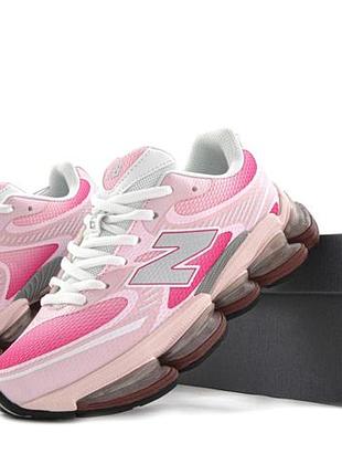 Спортивні текстильні кросівки new balance 2000 pink