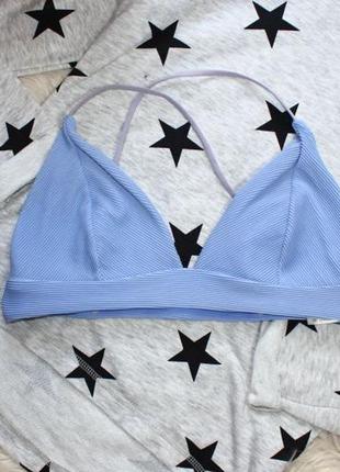 Топ лиф бюст бюстгалтер в мелкий рубчик, 42/12 (3347)