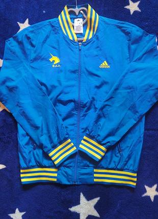 Топовая и стильная патриотическая ветровка,(бомбер) от adidas