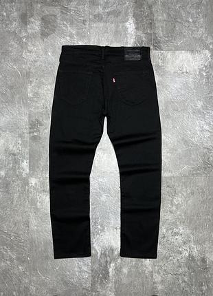 Джинси levi’s 511 slim fit black w33 l30 левіс левайс оригінал чоловічі чорні стан нових premium waterless класичні повсякденні джинсы мужские черные