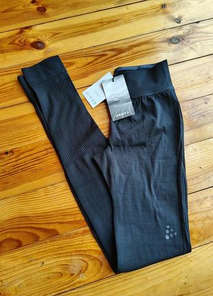 Термоштаны женские craft fuseknit comfort pants woman размер xs термо лосины