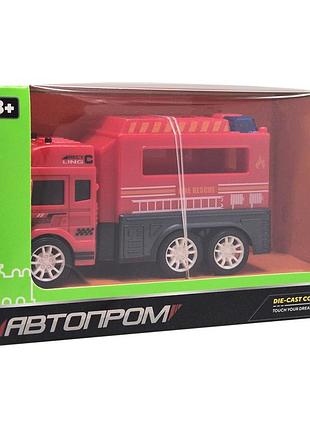 Детская игровая машинка fire rescue автопром ap7473(red2) пластик