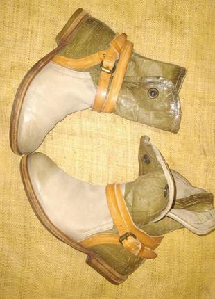 37р-24/5-25 см кожа ботинки a.s 98 легендарная стильная обувь1 фото