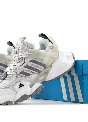 Кроссовки adidas vento xlg white grey арт 15460