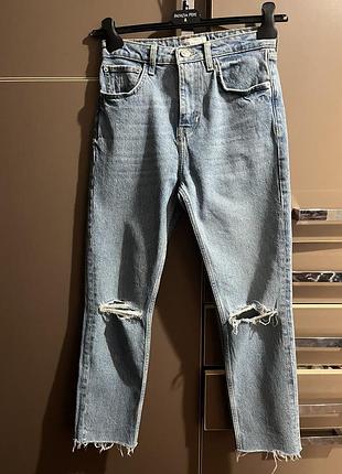 Джинси zara mom