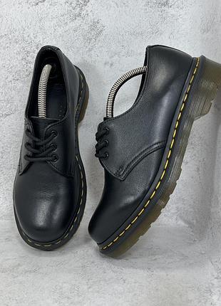 Туфлі оригінальні чорні шкіряні dr.martens 1461