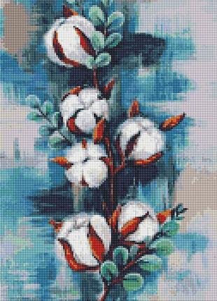 Алмазна мозаїка "бавовна" ©kkatyshaa ідейка amo7433 40х50 см