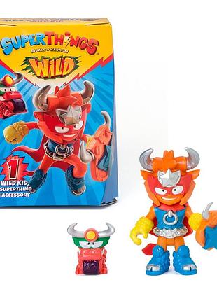 Игровой набор серии "wild kids" казум кид silverhorn superthings pstwd066in00-1