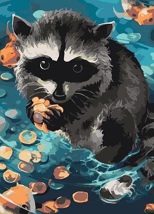 Картина по номерам. art craft "енот. ракун" 40*50 см 11615-ac