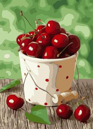 Картина по номерам. art craft "вишневая жара" 40*50 см 12117-ac