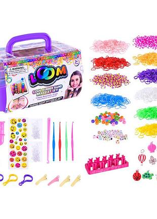 Набір бісеру для виготовлення креативних аксесуарів 16204(violet)
