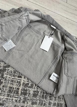 Джинсовка джинсова куртка zara 4