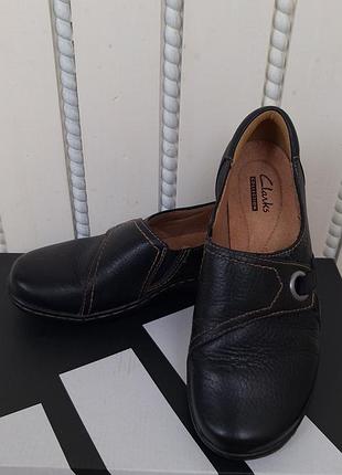 Туфлі clarks, шкіра, р. 35-36