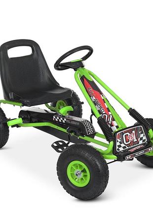 Велокарт детский bambi kart m 0645(2)-5 зеленый
