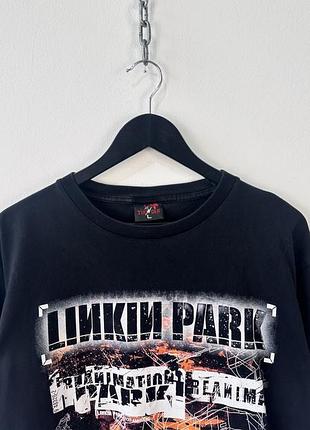 Футболка vintage linkin park reanimation t-shirt y2k grail thunder