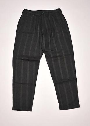 Мужские шерстяные дизайнерские брюки limi feu yohji yamamo pants made in japan - s