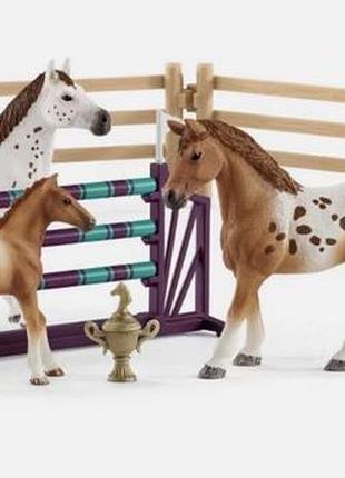 Schleich ігровий набір тренування коней 11 елементів