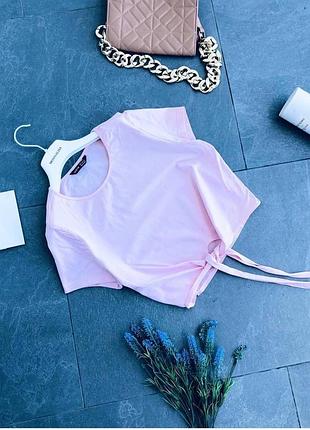 Футболка shein с этикетой коттон