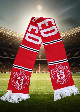 Футбольный шарф в коллекцию fc manchester united