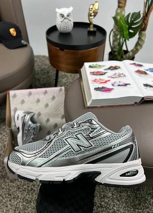 🌺жіночі кросівки new balance 740 grey silver