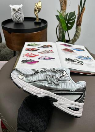 🌺женские кроссовки new balance 740 white silver