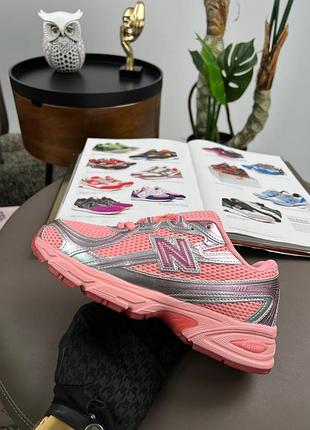 🌺женские кроссовки new balance 740 pink silver