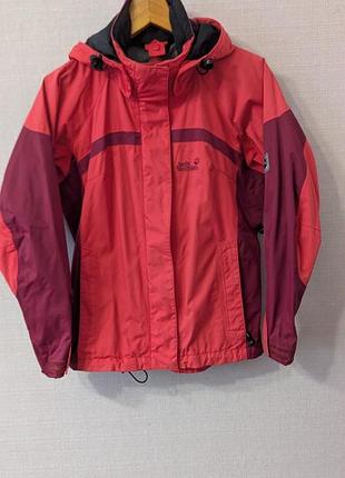 Куртка jack wolfskin жіноча мембранна вітровка оригінал xs