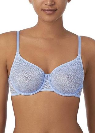 Розкішний, ажурний, бюстгальтер, в блакитному кольорі dk4019 від дорогого бренду: dkny