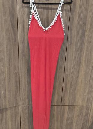 Какравое, легкое летнее платье фирмы boohoo