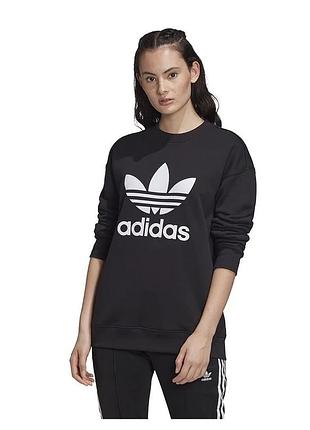 Чорний жіночий світшот adidas  розмір s (38-40)