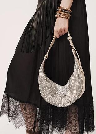 Сумка на плечі з принтом — the item zara woman