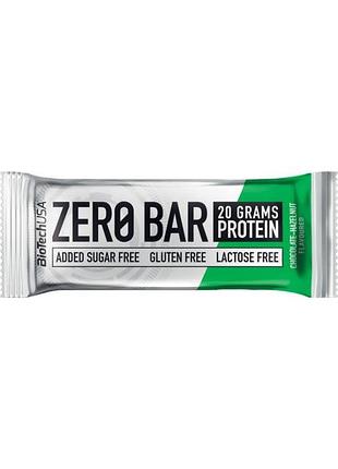 Протеїновий батончик biotech zero bar 50 г шоколад — лісовий горіх (769102)