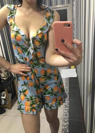 Летний комбез-ромпер новый