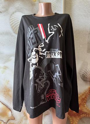 Класний котоновий лонг star wars розмір хл. мікро-нюанс!