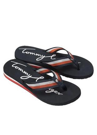 Tommy hilfiger japonki fw0fw05676 37 th transparency beach sandal