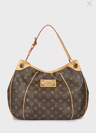 Сумка galliera lv канва коричнева сумка