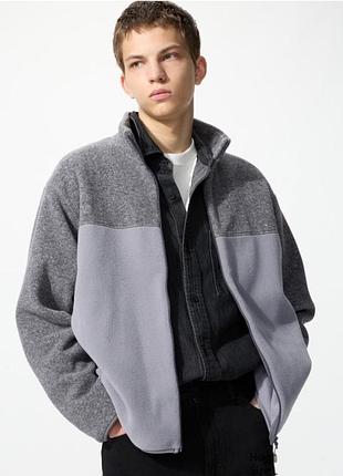 Флисовая куртка uniqlo