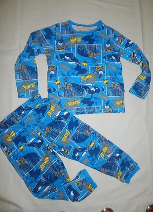 Пижама трикотажная batman 4-5 лет