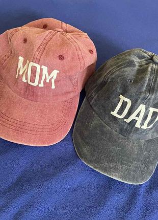 Кепки мамо тато mom dad