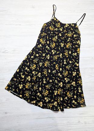 Легкое летнее платье с цветочным принтом для девочки 7-8 лет и 10-11 лет primark