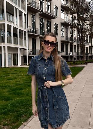 Сукня zara джинсова