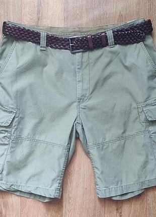 36 / ralph lauren / cargo shorts / polo / khaki / olive / карго шорти поло чоловічі / хакі / оливкового кольору