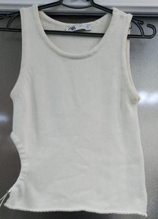 Майка вязана  zara