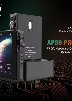 Hi-fi плеєр mp3 (fm, flac, mp3) hidizs ap80 pro-x