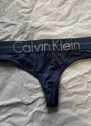 Темно сині трусики труси бікіні calvin klein
