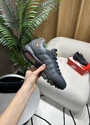 Nike air max 95 anthracite safety orange