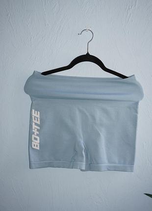 Блакитні спортивні шорти boo-tee