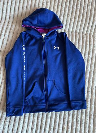Нове under armour зіп худі на дівчинку дитячий xl