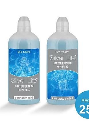Silver life серебряный бактерицидный комплекс для бассейнов, 2*500 мл